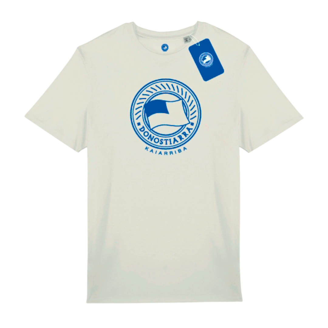 Camiseta Escudonos manga corta blanca