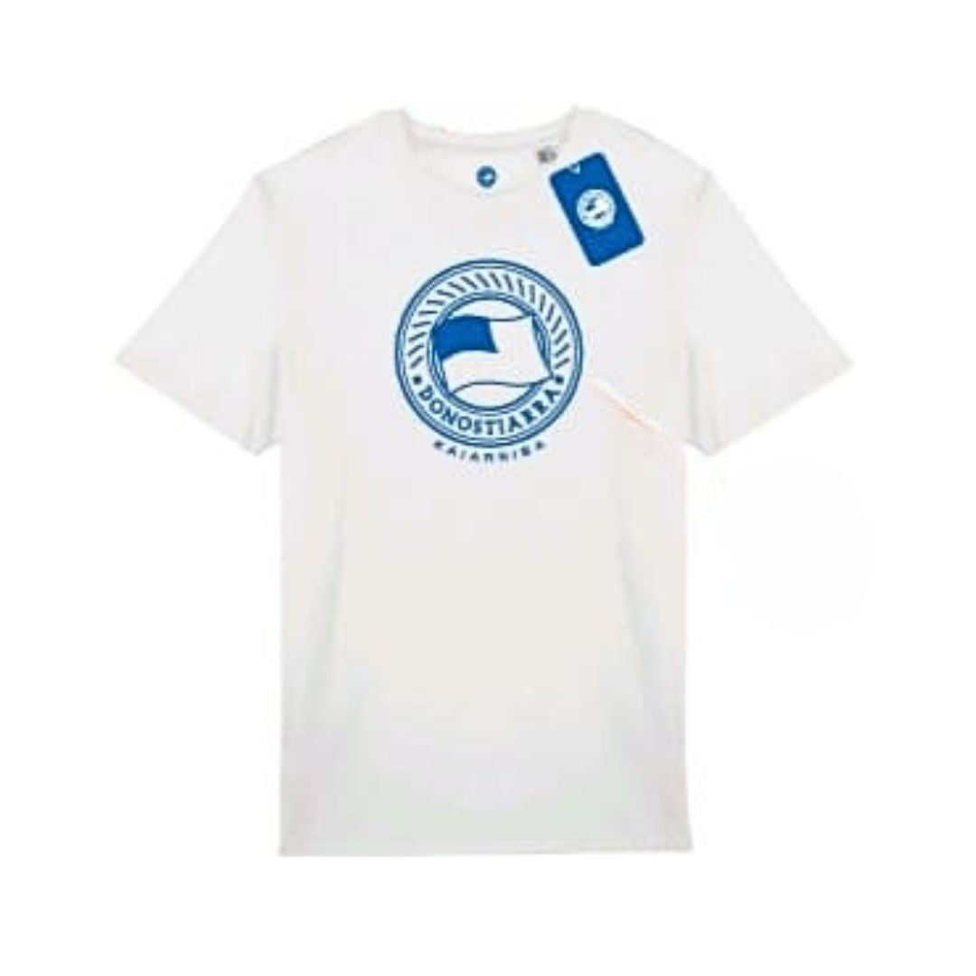 Camiseta Escudonos manga corta azul