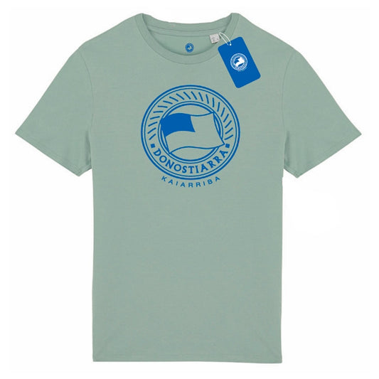 Camiseta Escudonos verde jade. Haurrak / Niños TALLA 8/10ñ. ¡Última unidad!