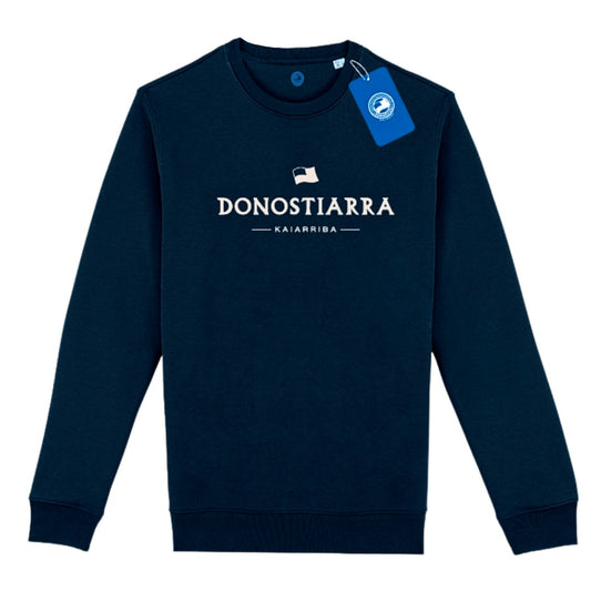 Sudadera Donostiarra Kaiarriba azul marino